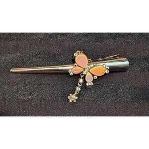 Butterfly Hair Clip With Rhinestone Accents